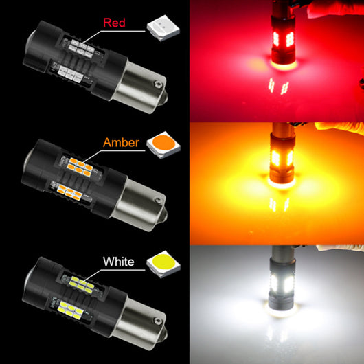 Luz LED de Giro y Reversa 1156/1157 - 21 SMD Ultra Brillante - Image 13