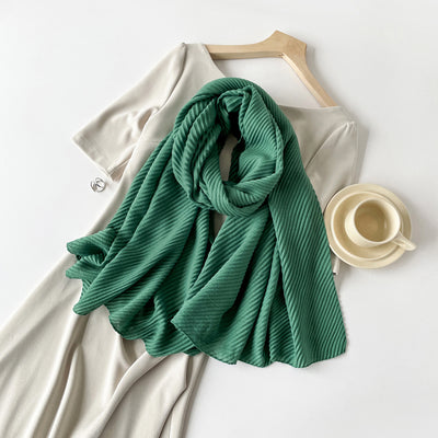 Pañuelo Mujer Algodón y Lino con Diseño Minimalista - Image 9