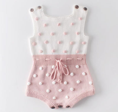 Mono de Gateo Tejido en Algodón con Diseño Siamés para Bebé - Image 12