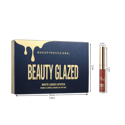Set de 6 Labiales Beauty Glazed - Colores Intensos y Larga Duración - Image 8