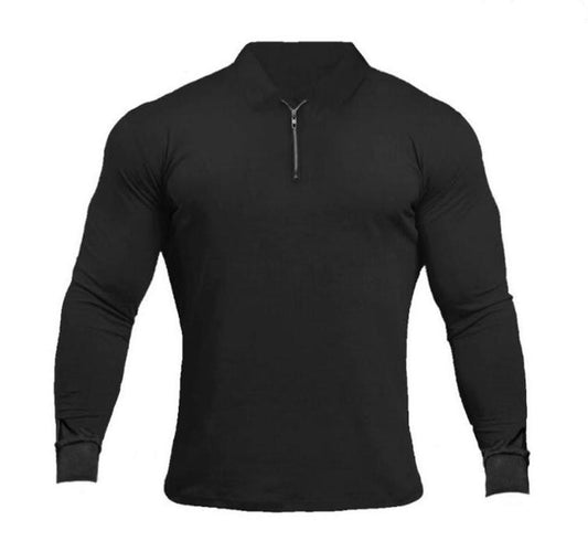 Camiseta Manga Larga para Hombre - Polo Versátil - Image 2