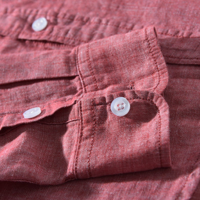 Camisa de Lino para Hombre - Estilo Ejecutivo - Image 3