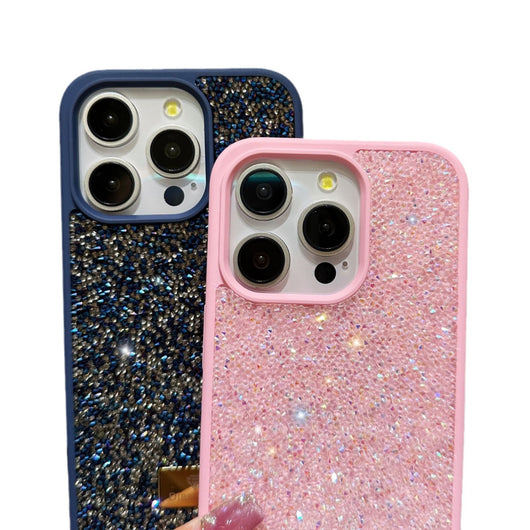 Funda Protectora para Celular con Cristales de Lujo - Diseño Diamante Completo - Image 5