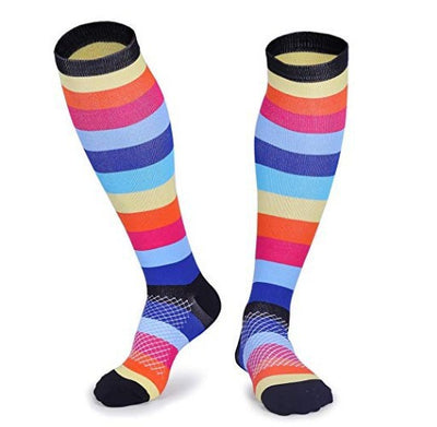 Calcetines de Compresión Deportivos Unisex Multicolor - Image 32
