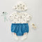 Pijama Onesie Bebé Niña Ligero Diseño Océano