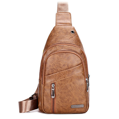 Bolsa Crossbody Impermeable de Gran Capacidad con Múltiples Compartimentos para Hombre - Image 4