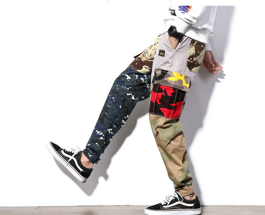 Pantalones de Trabajo Camuflaje Talla Grande con Cintura Elástica para Hombre - Image 5