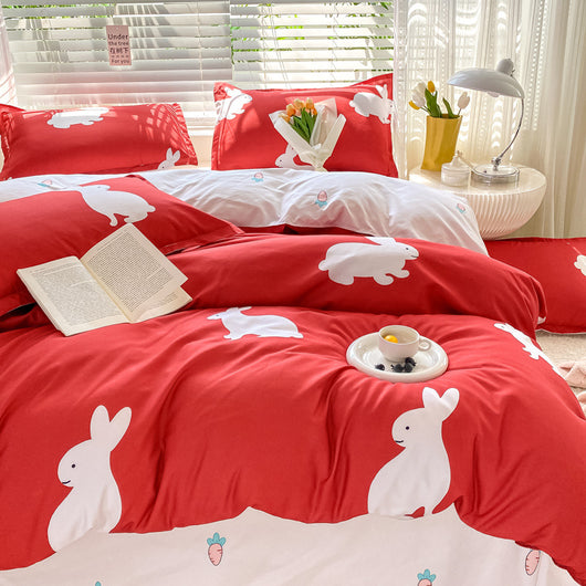 Funda Nórdica de Algodón Lavado para Cama Doble - Image 16