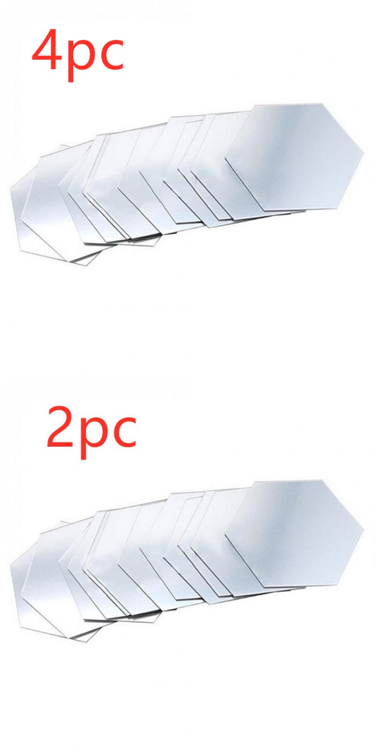 Espejo Hexagonal Acrílico 3D - Adhesivo Decorativo de Pared con Efecto Cristal - Image 66