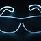 Gafas LED EL Wire 7 Colores Intermitentes - Accesorios Luminosos para Fiestas