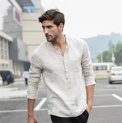 Camisas Manga Larga para Hombre