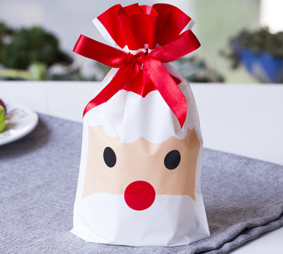 Bolsa Cordón Navideña Papá Noel Clásico - Image 10