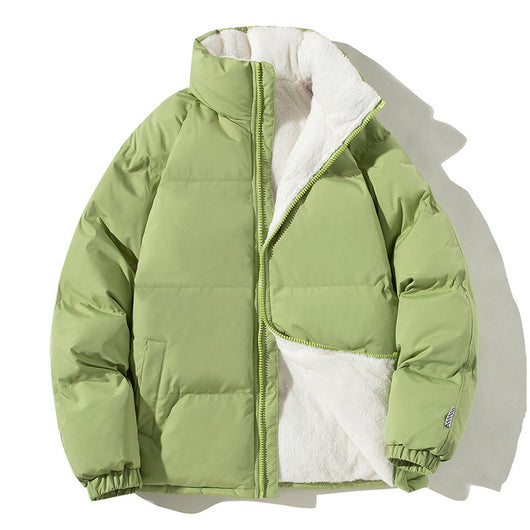 Abrigo de Cuello Alto para Parejas - Chaqueta Térmica Gruesa y Acolchada Unisex - Image 8