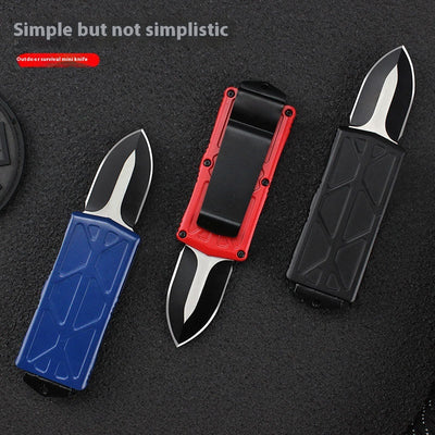 Cuchillo Plegable de Acero Rápido D2 - Portátil y Resistente para Aventuras - Image 3