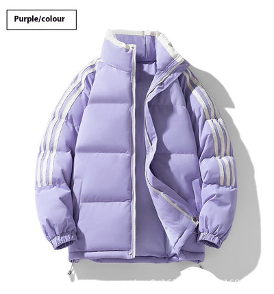Abrigo Acolchado de Plumón Invierno Premium - Chaqueta Térmica Gruesa - Image 21