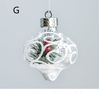 Bola de Navidad Decorativa 8cm - Plástico PET Pintado Premium - Image 19