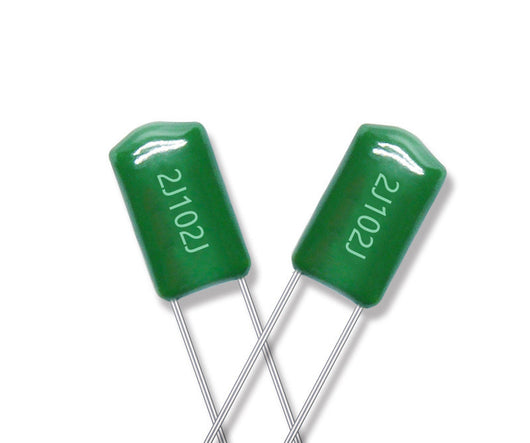 Capacitor Mylar Inline 102J 630V - Paso 5mm para Aplicaciones Electrónicas - Image 3