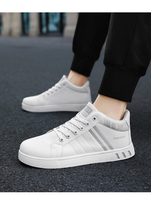 Zapatillas Deportivas Mid-Top para Hombre - Comodidad y Estilo - Image 16