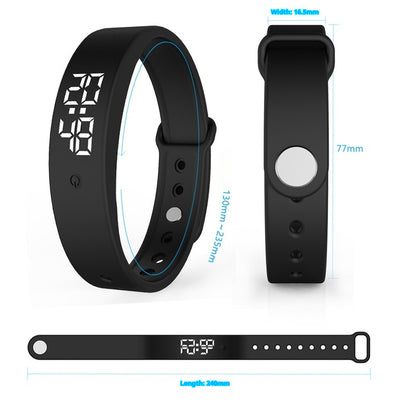 Pulsera Inteligente V9 con Monitoreo de Temperatura Corporal - Image 7