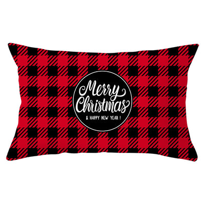 Funda de Cojín Respaldo Lino Estampado Navideño - Image 6