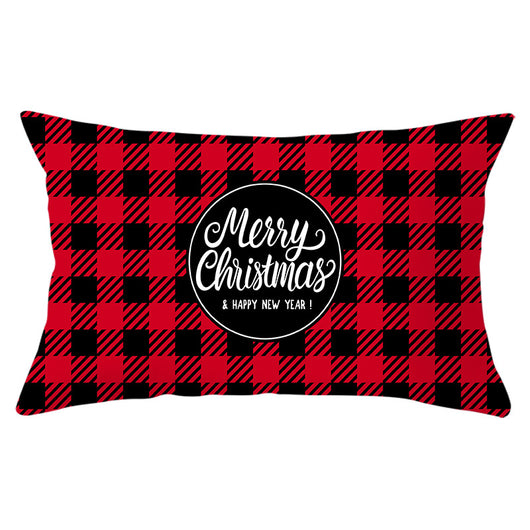 Funda de Cojín Respaldo Lino Estampado Navideño - Image 6