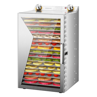 Deshidratador de Alimentos 6 Bandejas Acero Inoxidable - Uso Doméstico y Comercial - Image 5