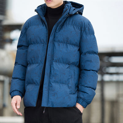 Chaqueta Acolchada de Plumón Grueso para Hombre - Image 7