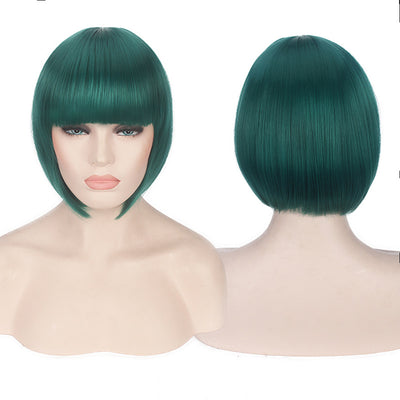 Peluca Cosplay Bob Corto - Estilo Versátil y Transformación Instantánea - Image 13