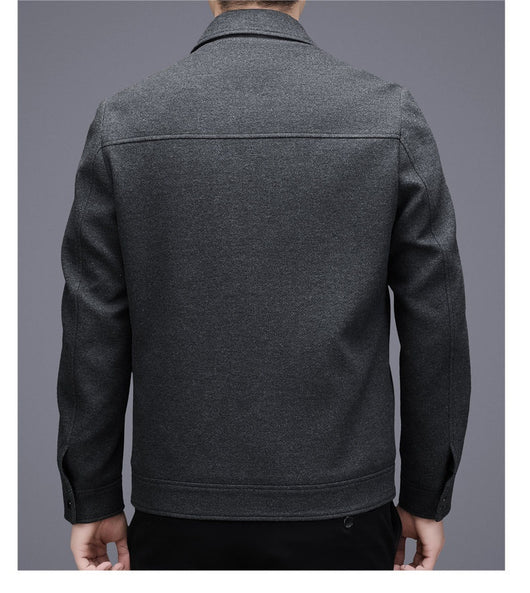 Chaqueta de Lana Corta para Hombre Otoño Invierno - Image 12