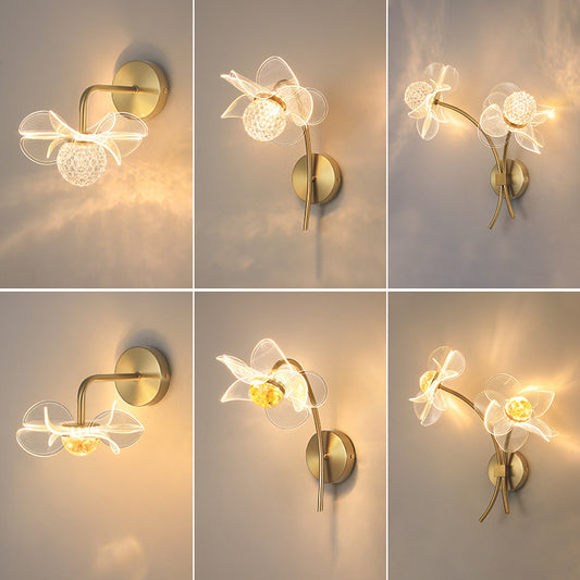 Lámpara LED de Flores para Dormitorio y Mesita de Noche - Image 2
