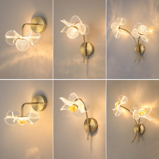 Lámpara LED de Flores para Dormitorio y Mesita de Noche - Image 2