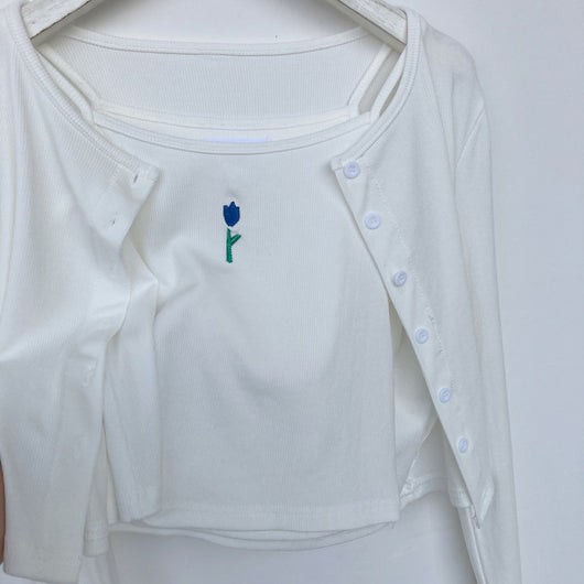 Cardigan Holgado Estilo Universitario para Mujer - Image 38