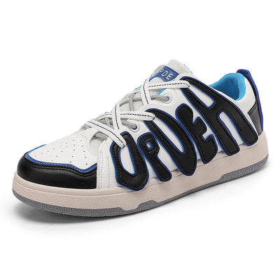 Zapatillas Urbanas Unisex con Letras - Diseño Minimalista Low-Top - Image 11