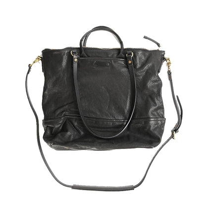 Bolso Tote de Cuero Curtido al Vegetal - Gran Capacidad para Viajes y Uso Diario - Image 4
