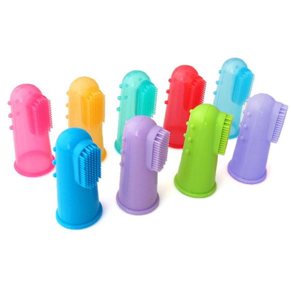 Cepillo de Dientes de Silicona para Dedos