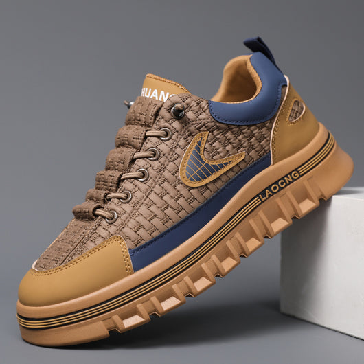Zapatos Casuales Deportivos para Hombre con Suela Gruesa y Estilo Moderno - Image 2
