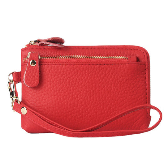 Cartera de Cuero para Mujer con Cierre de Cremallera y Monedero - Image 4