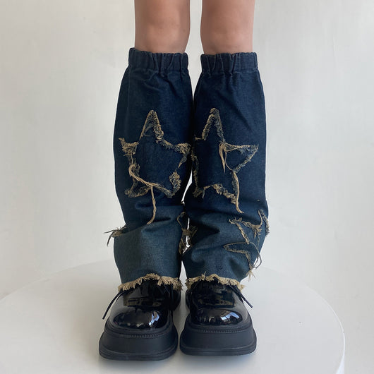 Calcetines Térmicos Denim Lavado Diseño Hot Girl - Efecto Reductor - Image 4