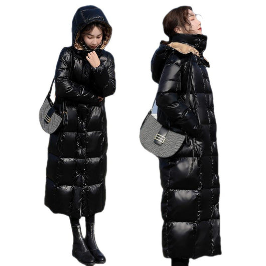 Abrigo Largo Acolchado de Plumas para Mujer - Diseño Extra Grueso - Image 17