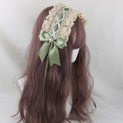 Diadema Lolita de Encaje Estilo Soft Girl Japonés - Image 34