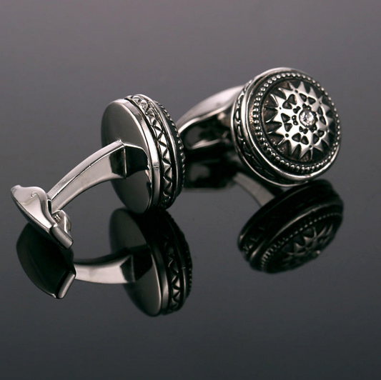 Gemelos de Negocios con Diamantes Franceses - Image 2