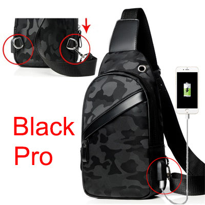 Bolsa Bandolera Táctica Camuflaje para Hombre - Image 30