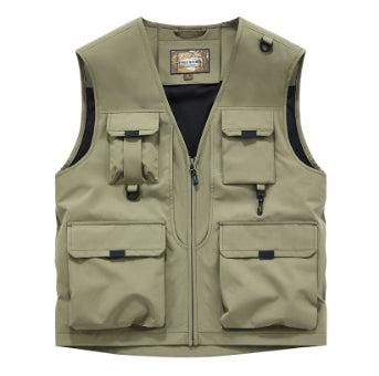 Chaleco de Pesca Multi-bolsillo para Hombre - Image 15