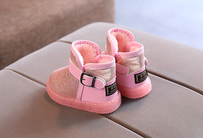 Botas de Nieve para Bebé con Luces LED y Forro de Algodón Suave - Image 17