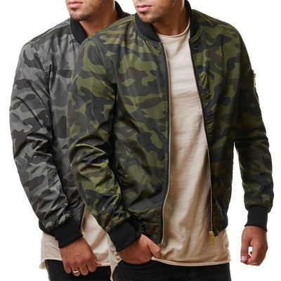 Chaqueta Bomber de Camuflaje para Hombre - Image 7