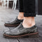 Sapatos Casuais de Trabalho Tamanhos Grandes Masculinos - Design Durável para Uso Externo
