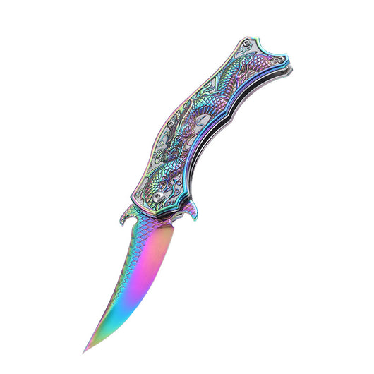Cuchillo Plegable Multifunción para Supervivencia y Aventuras al Aire Libre - Image 9