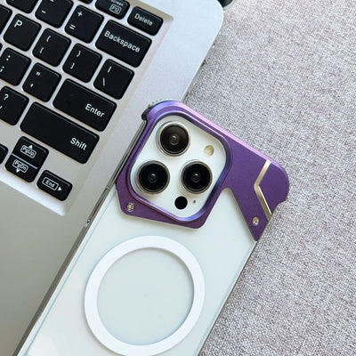 Funda Magnética Metálica sin Marco para iPhone 15 - Protección Premium - Image 35