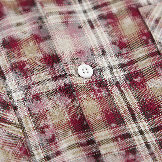 Camisa Cuadros Suelta Manga Larga Casual - Image 18
