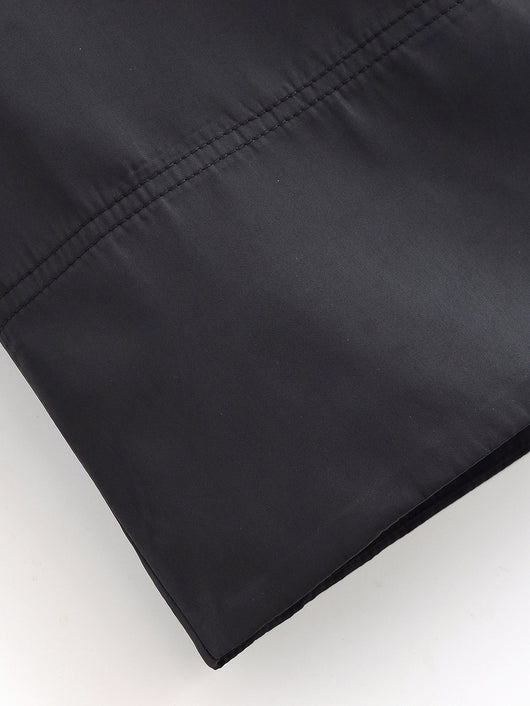 Chaqueta Minimalista Otoñal con Cuello Solapa y Falda Integrada - Image 26